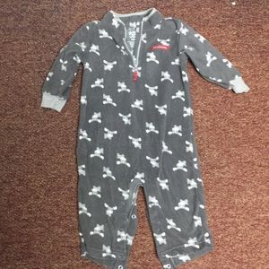 🛍5/$20🛍Carters 12 Month Moose One Piece Pajamas